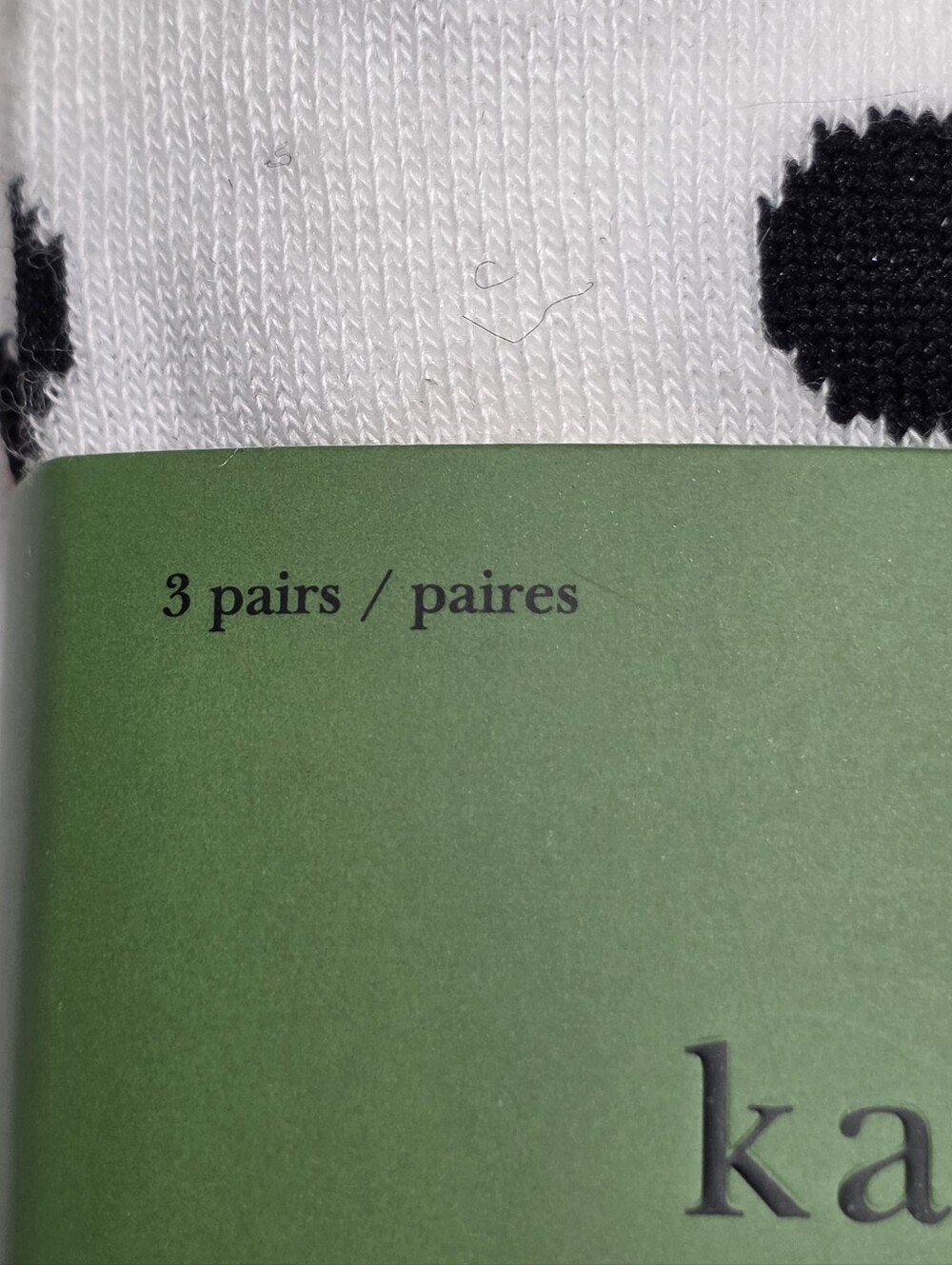 Kate Spade New York Quarter Socks 3 Pair Polka Dot Ladybug Red & Black One Size - Picture 6 of 8